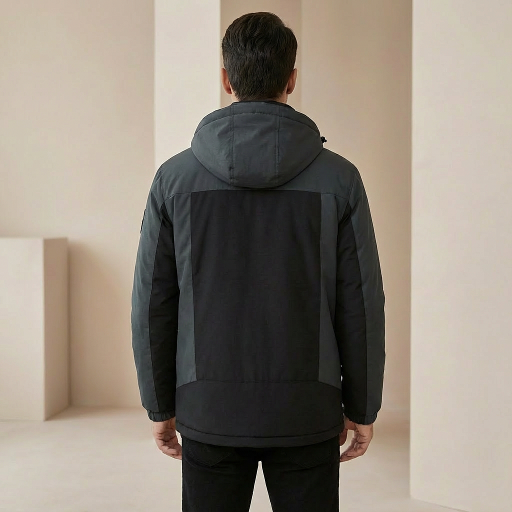 Men’s Waterproof Winter Jacket – Fleece Lined Outdoor Coat